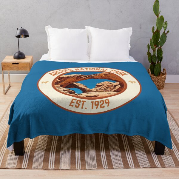 Item preview, Arches National Park Badge - Double Arch designed and sold by The Wandering Bookworm.