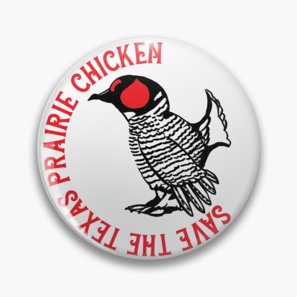 Item preview, Save the Texas Prairie Chicken designed and sold by TheCleverCarny.