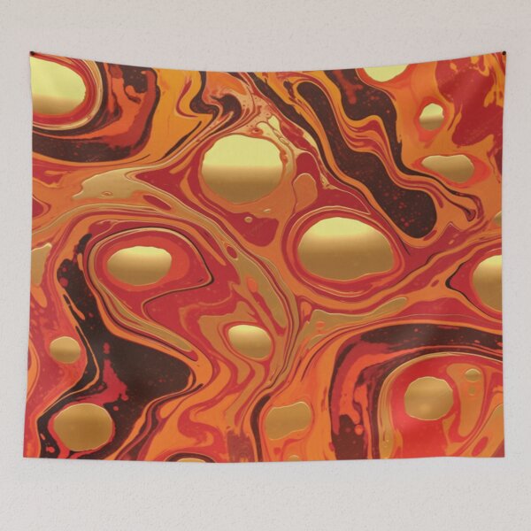 Item preview, Flowing Lava Pattern designed and sold by Smiling Collie Designs.
