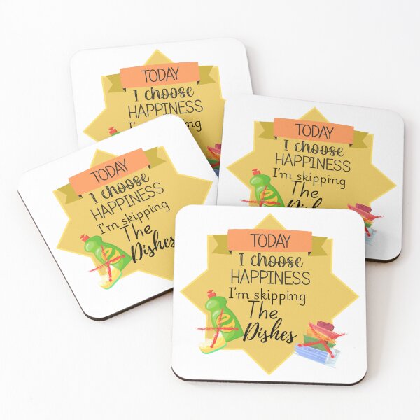 Item preview, Choose Happy! Skip the dishes!! designed and sold by HappyHippo24.