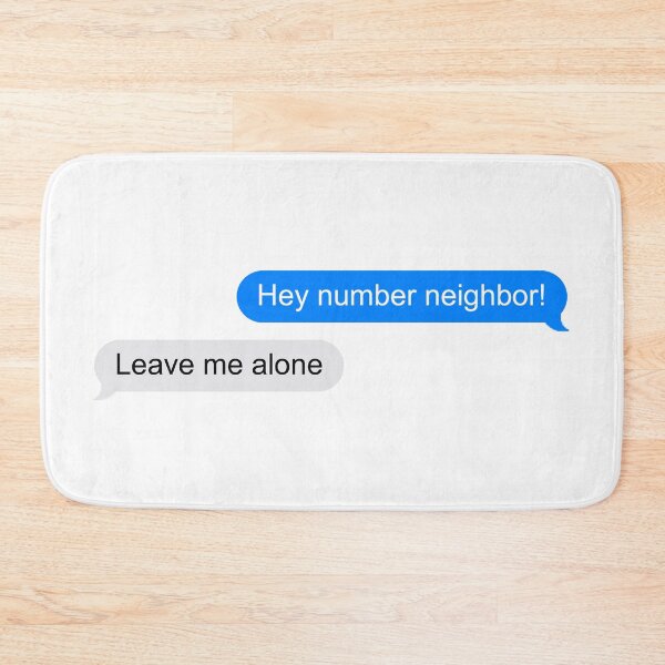 Item preview, Hey Number Neighbor! designed and sold by Konoe.