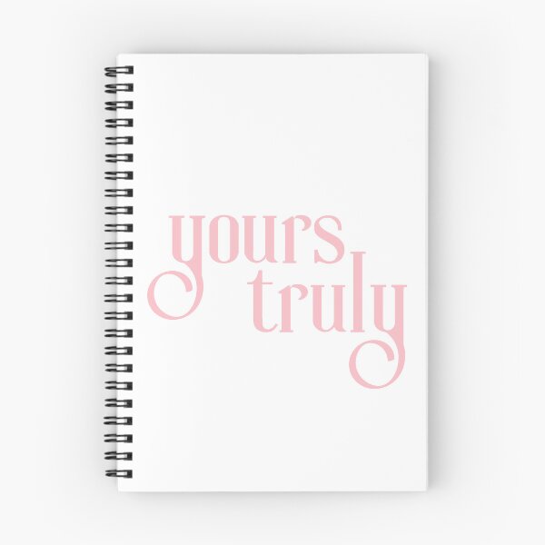 Item preview, Yours Truly | Pink Text | Typography, script designed and sold by Em-Arn.
