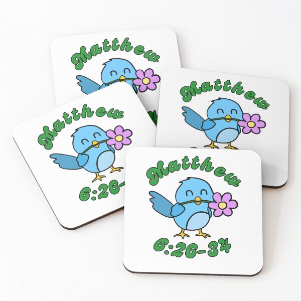 Item preview, Matthew 6:26-34 Birds and Flowers designed and sold by Ducky's.