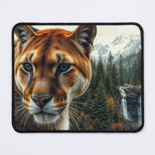 Item preview, Mountain Lion and Waterfall designed and sold by Skye Ryan-Evans.