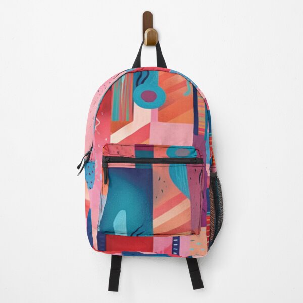 Item preview, Abstract Cubism Art Pattern designed and sold by Smiling Collie Designs.