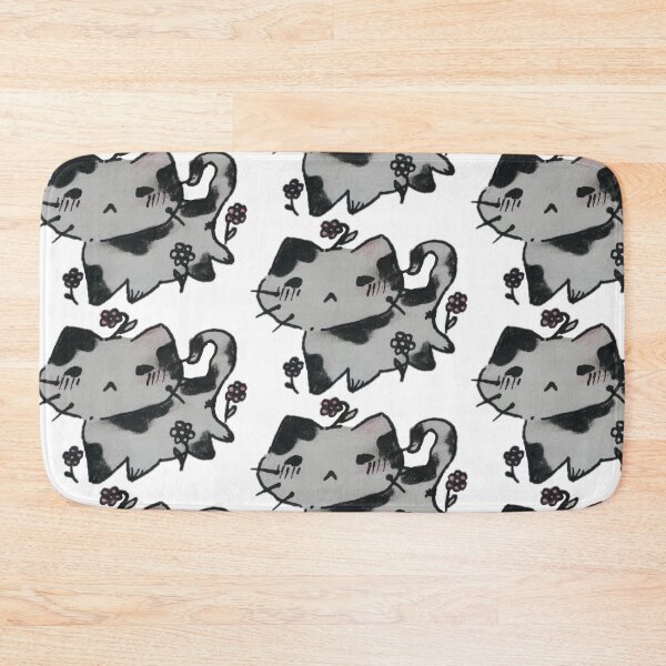Item preview, cute black and white cat designed and sold by lords_blessings .
