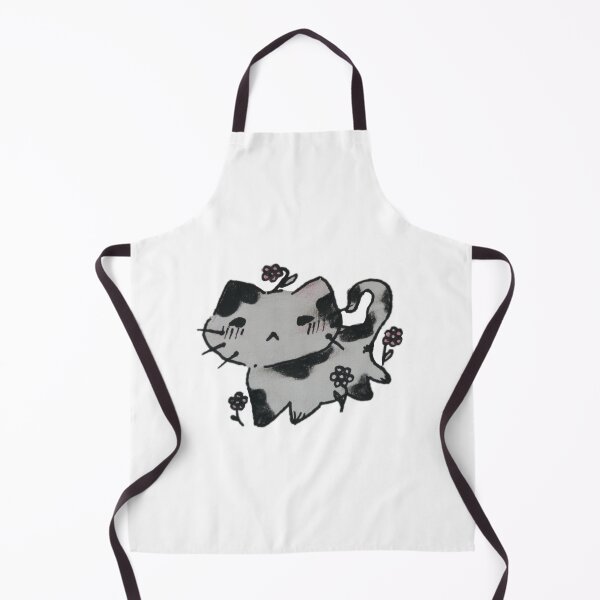 Item preview, cute black and white cat designed and sold by lords_blessings .