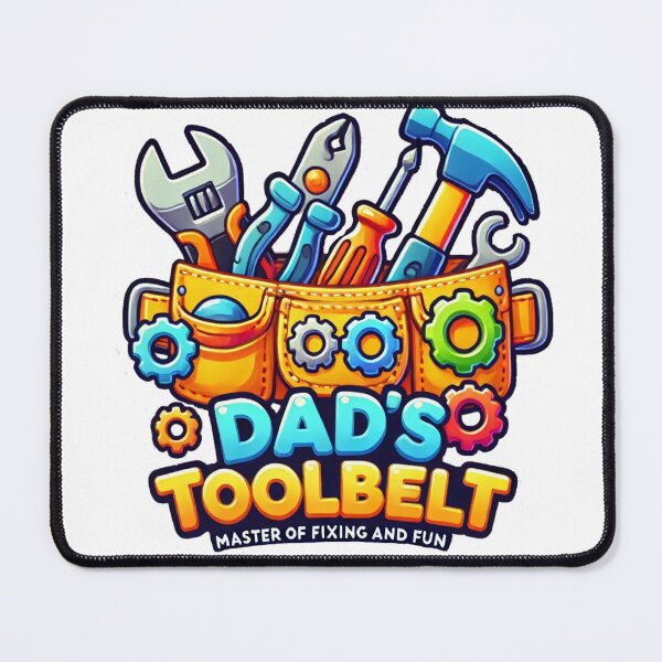 Item preview, Dads Toolbelt: Master of Fixing and Fun designed and sold by Phoenix Designs.