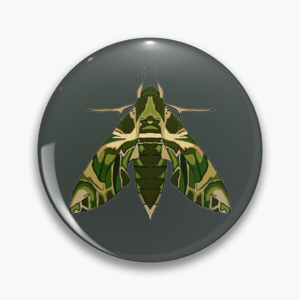 Item preview, oleander Moth detailed  designed and sold by Moth-Oak.