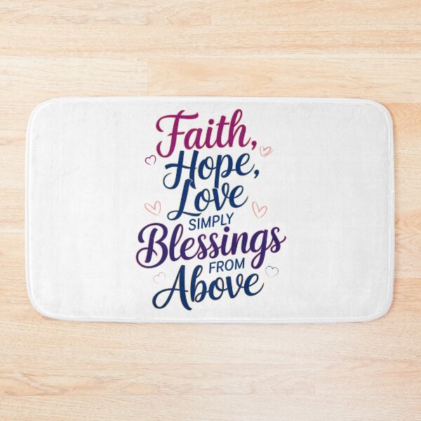 Item preview, Faith, Hope, Love: Simply Blessings From Above To Inspire Every Heart designed and sold by elynne9.