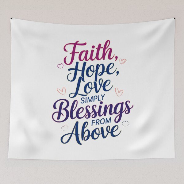 Item preview, Faith, Hope, Love: Simply Blessings From Above To Inspire Every Heart designed and sold by elynne9.