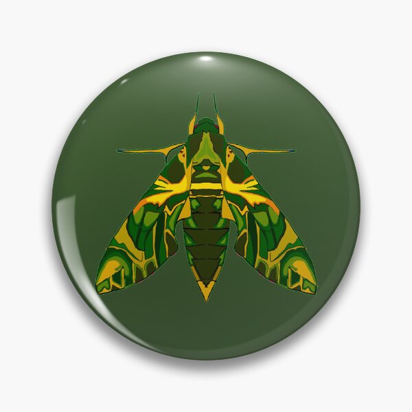 Item preview,  oleander Moth detailed art nouveau designed and sold by Moth-Oak.