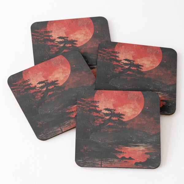 Item preview, Japanese inspired landscape artwork designed and sold by TropicalCowboy.