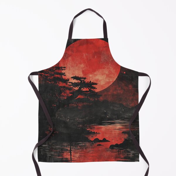 Item preview, Japanese inspired landscape artwork designed and sold by TropicalCowboy.