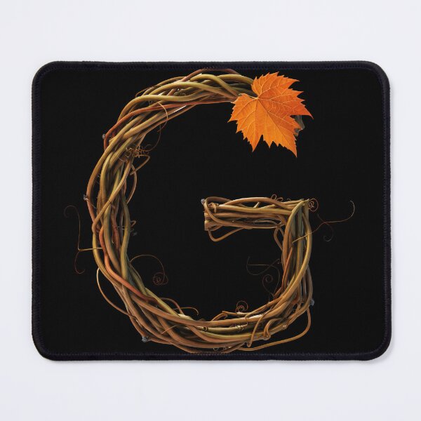 TWIG LETTER G Mouse Pad