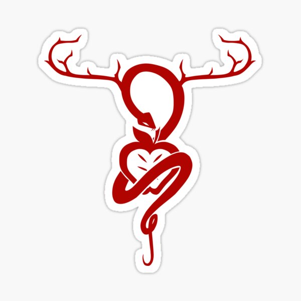 Item preview, Hazbin Hotel RadioApple Symbol designed and sold by Quill Moores.