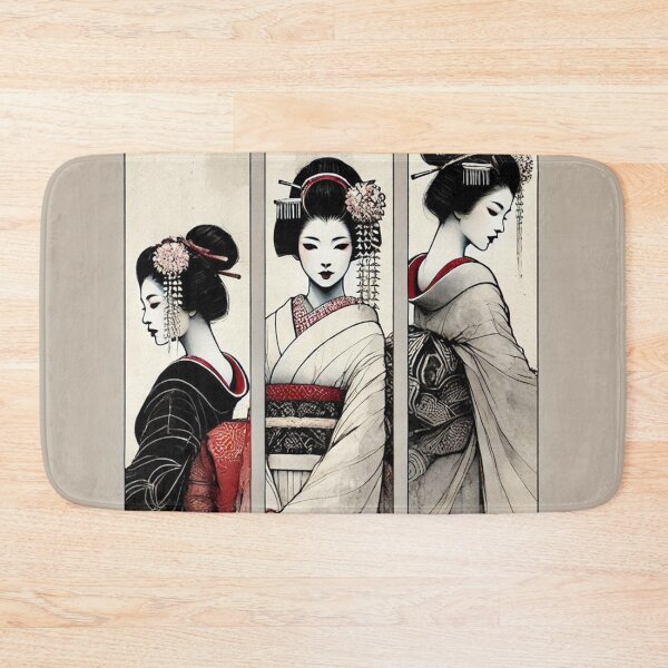 Item preview, Three Traditional Japanese Geishas designed and sold by Simplybe1.