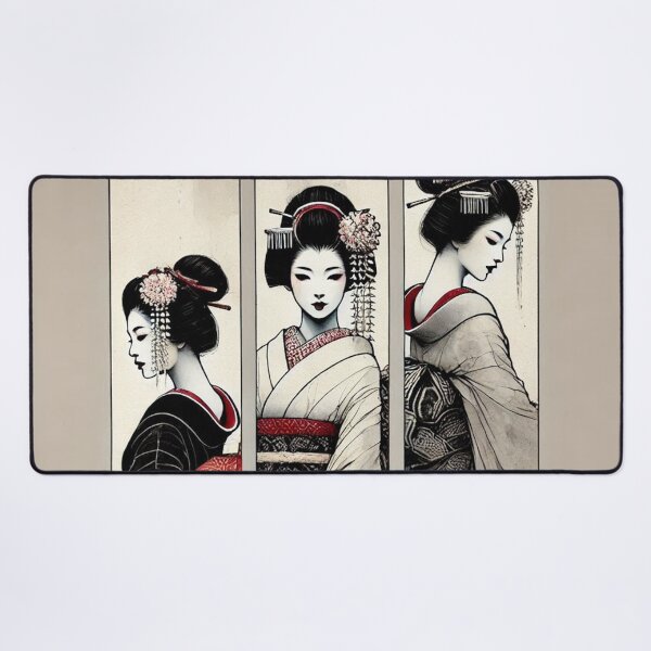 Item preview, Three Traditional Japanese Geishas designed and sold by Simplybe1.