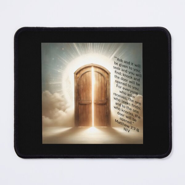 Item preview, Matthew 7:7-8 NIV - jctbv designed and sold by JCTRUTHERshop.