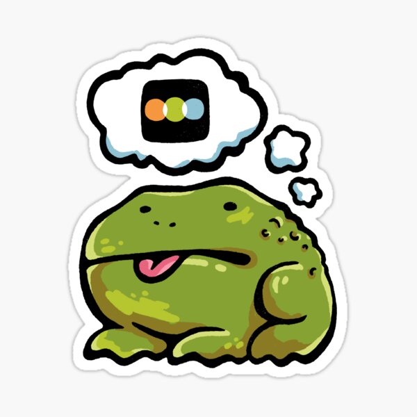 Item preview, Toad is thinking about that one app for reviewing movies designed and sold by Gabba (@gabbagraphics).