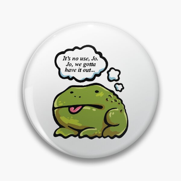 Item preview, Toad is thinking about little women (2019)...it's no use, Jo. Jo, we gotta have it out... designed and sold by Gabba (@gabbagraphics).