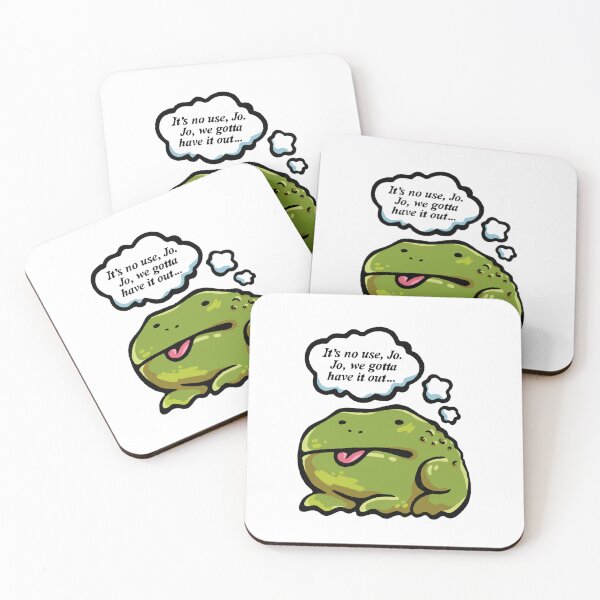 Item preview, Toad is thinking about little women (2019)...it's no use, Jo. Jo, we gotta have it out... designed and sold by Gabba (@gabbagraphics).