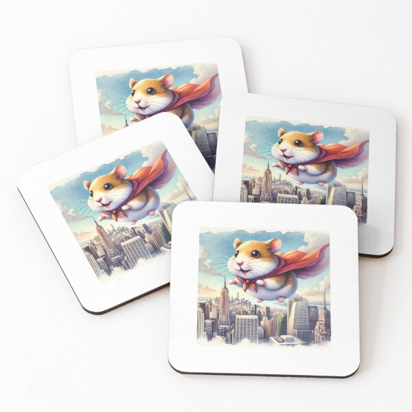 Item preview, Hamster over NewYork designed and sold by Gentle40Winks.