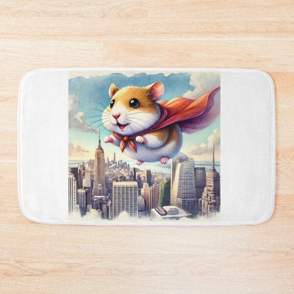 Item preview, Hamster over NewYork designed and sold by Gentle40Winks.
