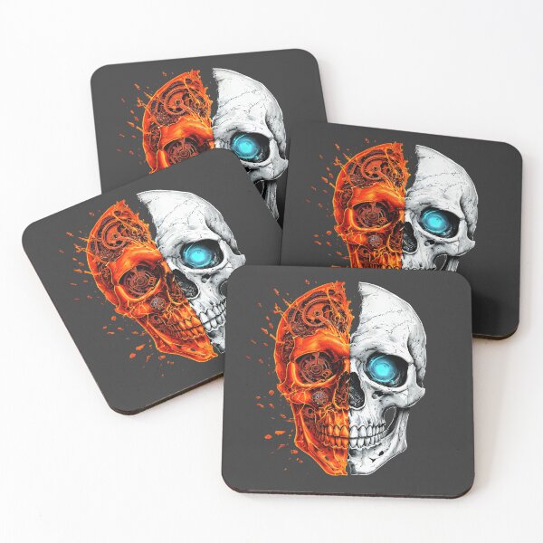 Item preview, Duality of Destruction: Mechanized Flame vs. Frozen Eternity designed and sold by MYTHIC PEEL STICKERS.