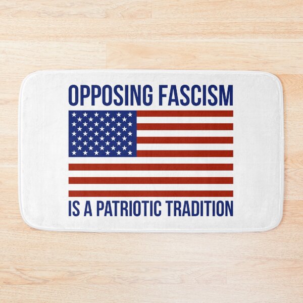 Item preview, Opposing fascism is a patriotic tradition  designed and sold by Rachel the Artist .