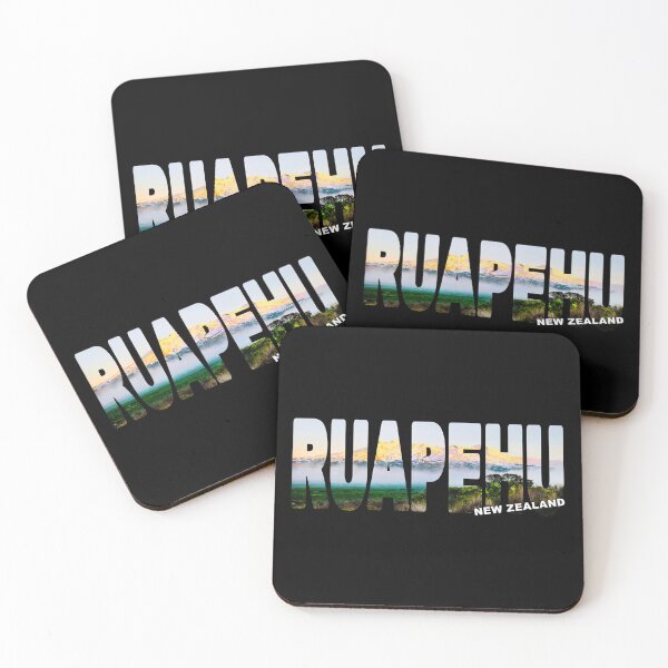 Item preview, RUAPEHU New Zealand - Tongariro National Park Volcano Sunrise designed and sold by Adam Gormley.