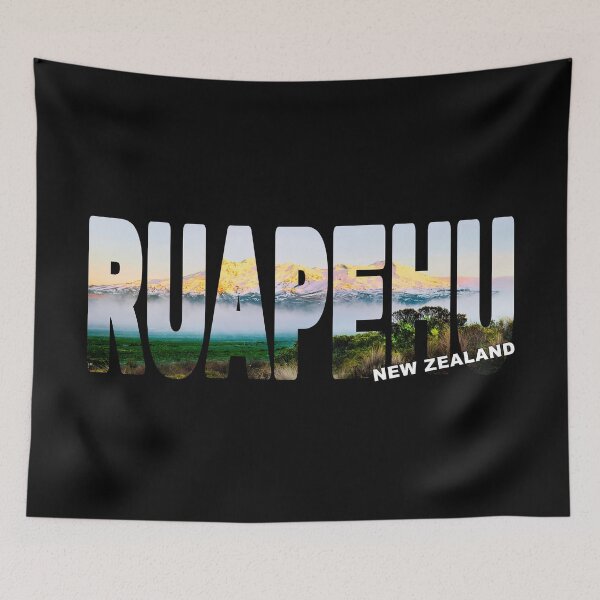 Item preview, RUAPEHU New Zealand - Tongariro National Park Volcano Sunrise designed and sold by Adam Gormley.