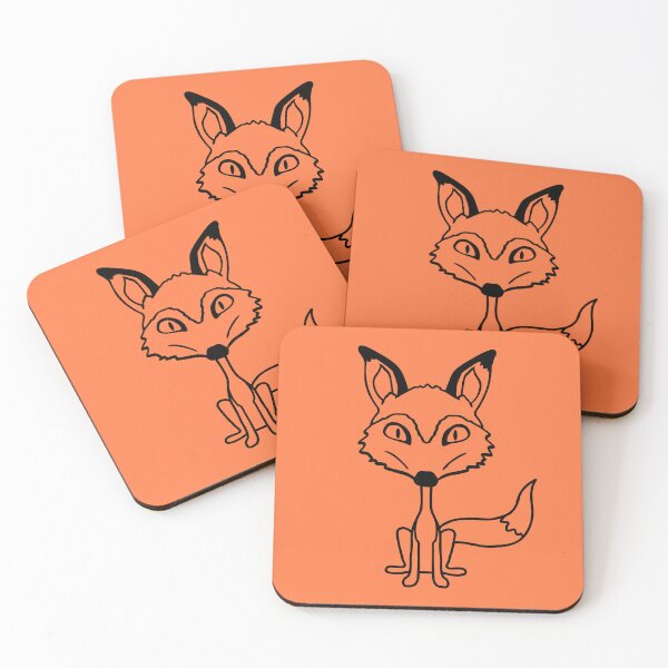 Item preview, Fox Evil Look Dangerous Crazy Wild Animal Fun Face designed and sold by shirt-o-mat.