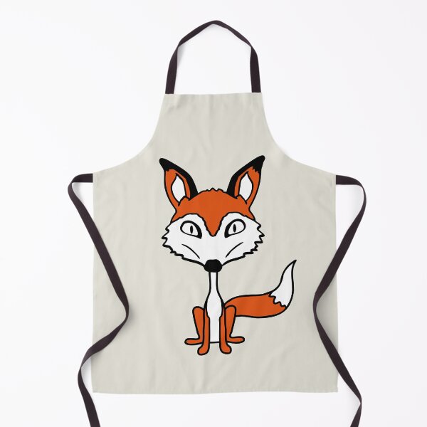 Item preview, Fox Evil Look Dangerous Crazy Wild Animal Fun Face designed and sold by shirt-o-mat.