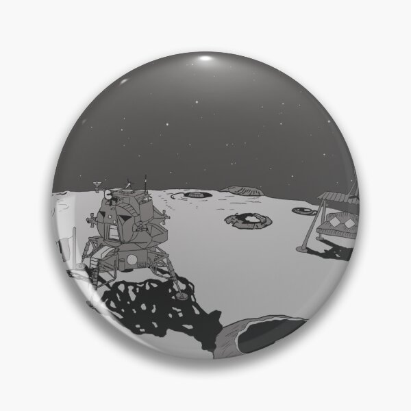 Item preview, Moon Landing designed and sold by Gr00vyGhoul.