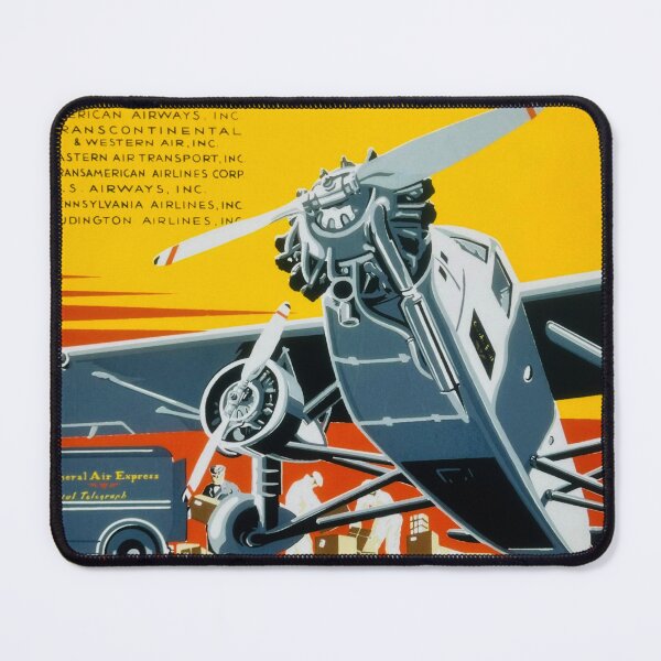 Item preview, Nation Wide Flights Retro Airline Advertising designed and sold by RoyalTarget.