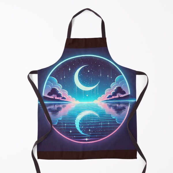 Item preview, ⭐ Celestial Serenity – Dreamy Neon Moonlight ⭐ designed and sold by Marcinkowski-studio .
