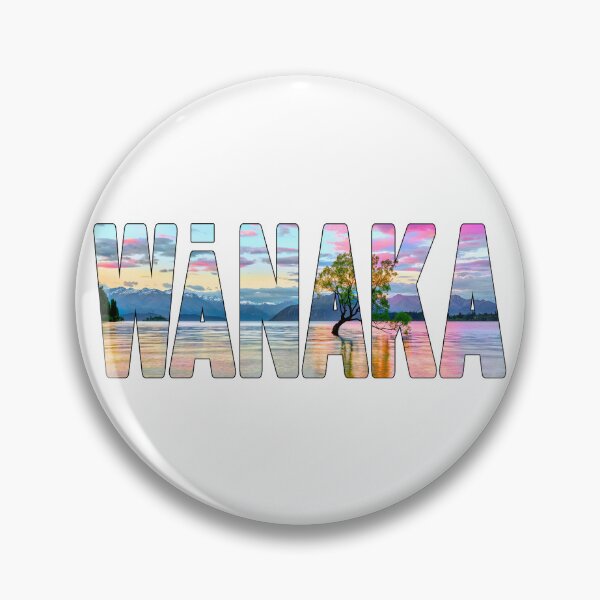 Item preview, WĀNAKA - Lake Tree South Island New Zealand Sunset Glow designed and sold by Adam Gormley.