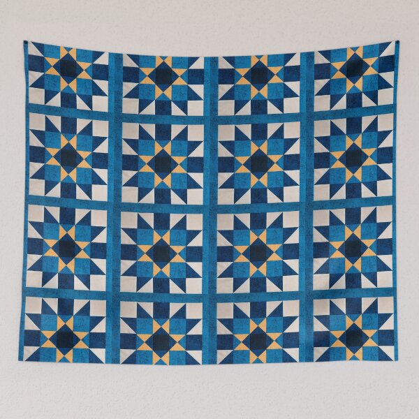 Item preview, Golden Sky Patchwork designed and sold by Algodin.