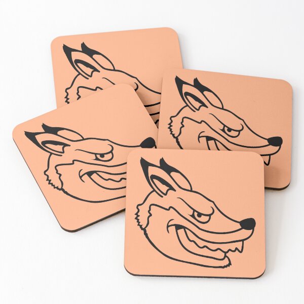 Item preview, Fox Evil Look Dangerous Crazy Wild Animal Fun Face designed and sold by shirt-o-mat.