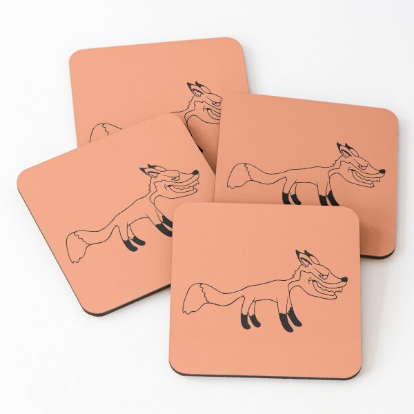 Item preview, Fox Evil Look Dangerous Crazy Wild Animal Fun Face designed and sold by shirt-o-mat.