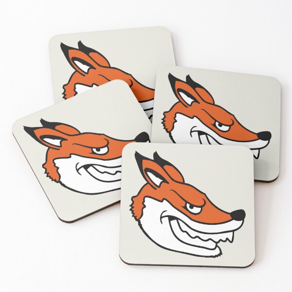 Item preview, Fox Evil Look Dangerous Crazy Wild Animal Fun Face designed and sold by shirt-o-mat.