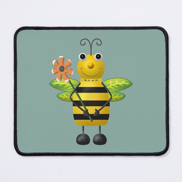 Item preview, Buzzy Bee - The Gratitude Mascot designed and sold by FlyfolkDesign.