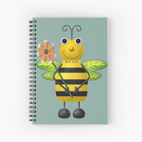 Aperçu de l'œuvre Buzzy Bee – La mascotte de la gratitude créée et vendue par FlyfolkDesign.