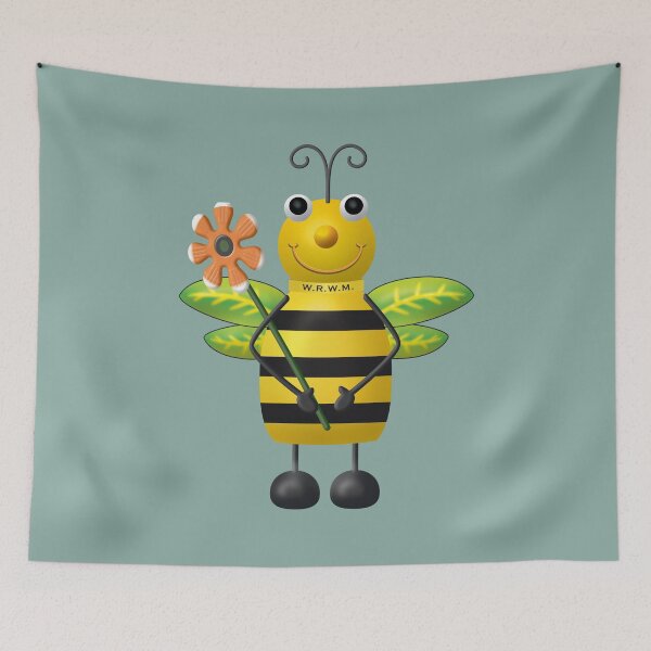 Item preview, Buzzy Bee - The Gratitude Mascot designed and sold by FlyfolkDesign.