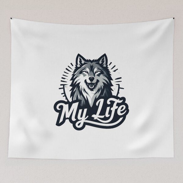 Item preview, Mysterious Wolf designed and sold by salomonkr2.