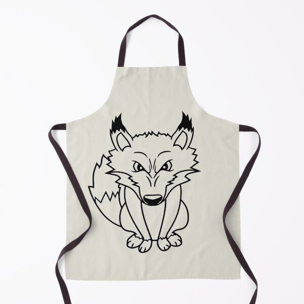 Item preview, Fox Evil Look Dangerous Crazy Wild Animal Fun Face designed and sold by shirt-o-mat.