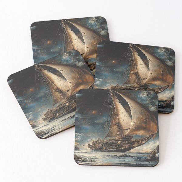 Item preview, Ship of Dreams designed and sold by Slightly Twisted.