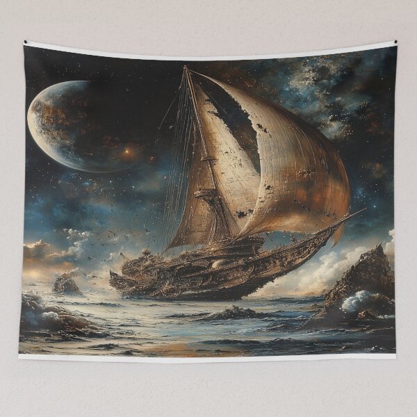 Item preview, Ship of Dreams designed and sold by Slightly Twisted.