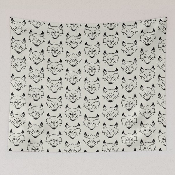 Item preview, Fox Evil Look Dangerous Crazy Wild Animal Fun Face designed and sold by shirt-o-mat.